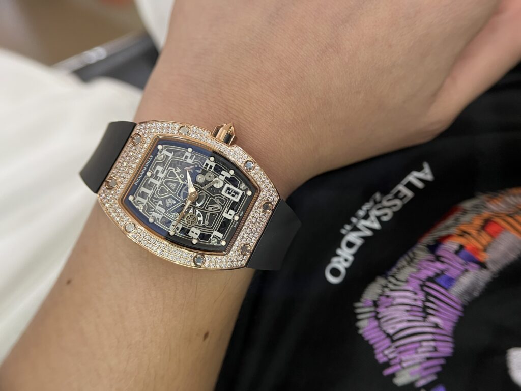 Đồng Hồ Richard Mille RM67-01 Replica 11 Rose Gold 40mm (4)