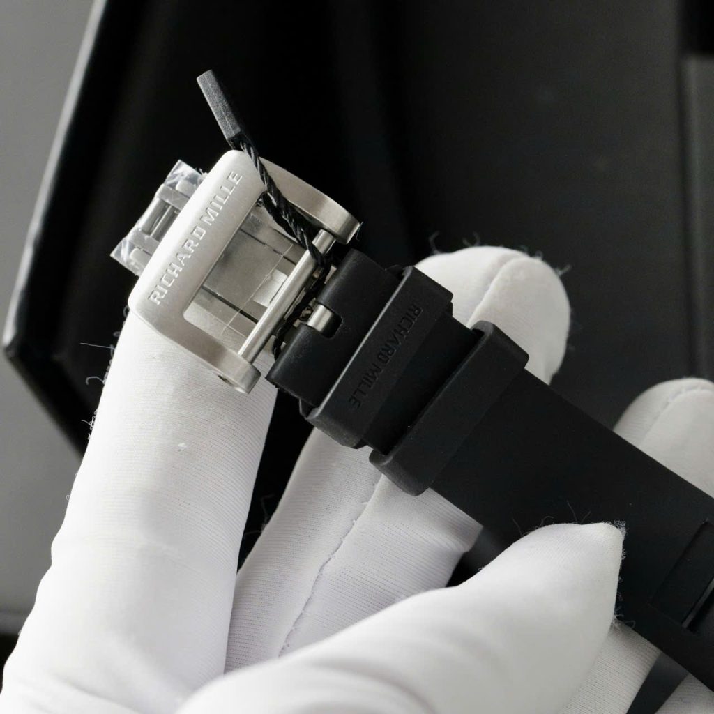 Đồng Hồ Richard Mille Replica Cao Cấp RM010 Nam Đính Đá Dây Cao Su 40mm (2)