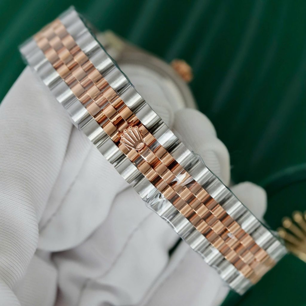 Đồng Hồ Rolex DateJust Nữ Rep 11 Mặt Chocolate Cọc Số La Mã THB 31mm (2)