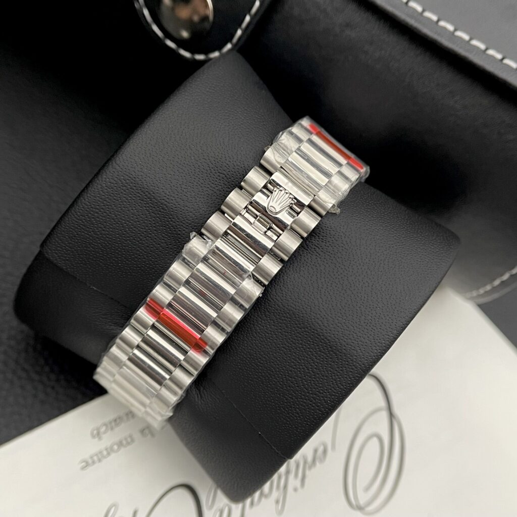 Đồng Hồ Rolex Day-Date Mặt Xanh Dương Fake 11 Nhà Máy EW 36mm (5)