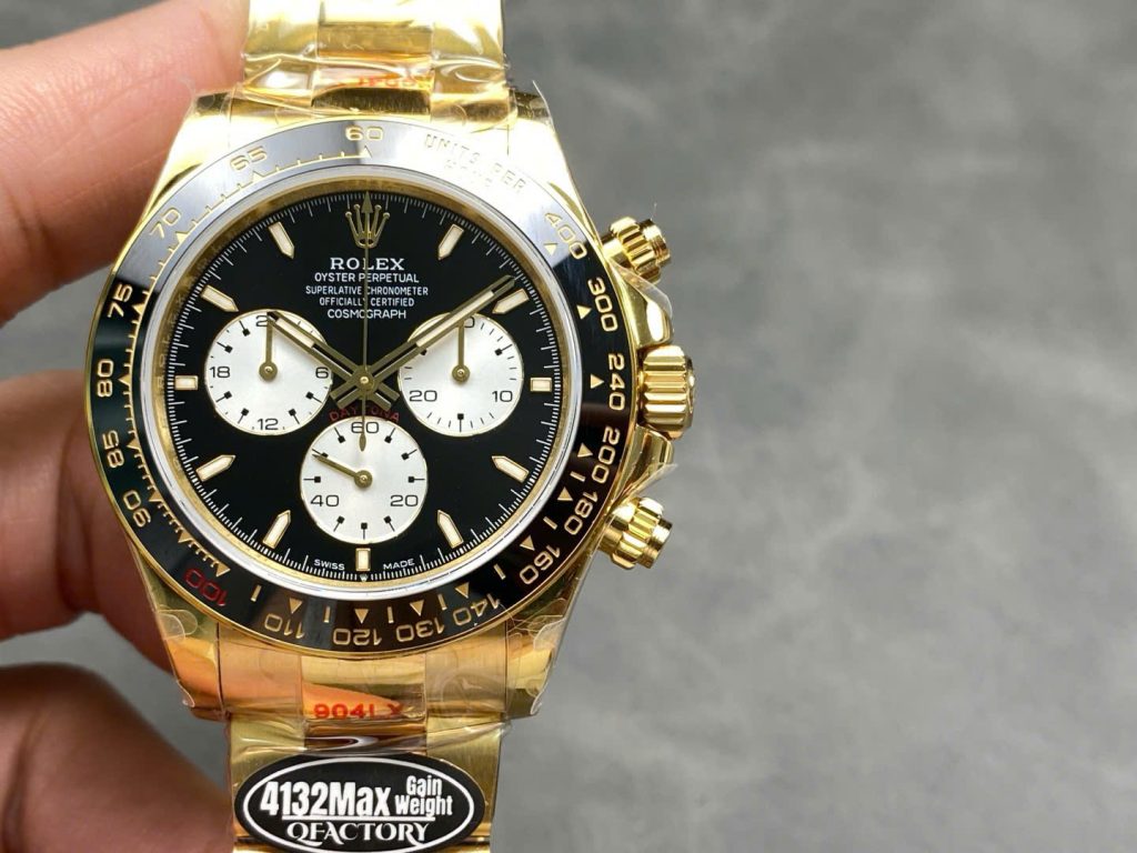 Đồng Hồ Rolex Daytona 126528LN Le Mans 100th Year Chế Tác Máy Calibre 4132 Xưởng QF 40mm