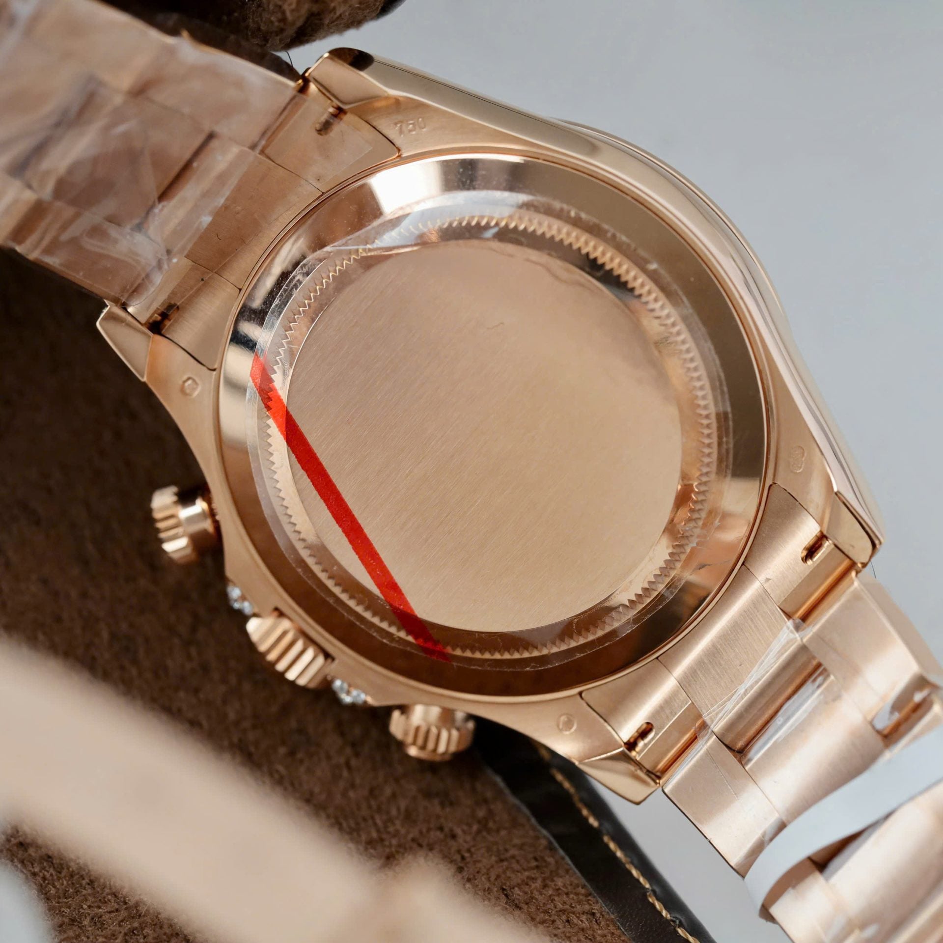 Rolex Daytona 126595TBR Watch Gold Wrapped And Moissanite Diamonds 40mm - Image 7