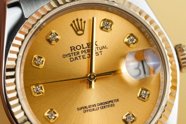 Rolex Watches Date Just 126233 Gold Wrapped Champagne Dial 36mm - Image 5