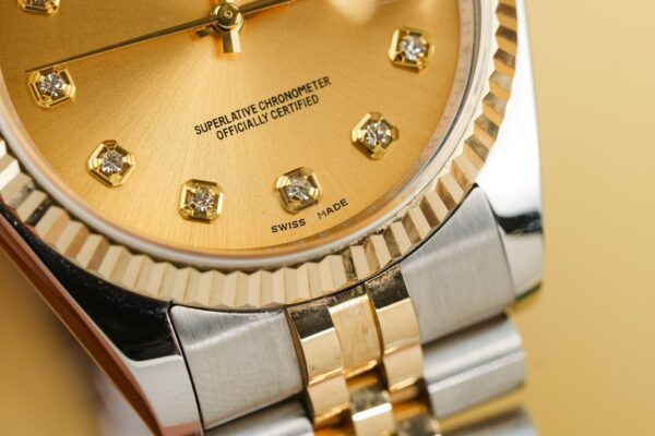 Rolex Watches Date Just 126233 Gold Wrapped Champagne Dial 36mm - Image 6