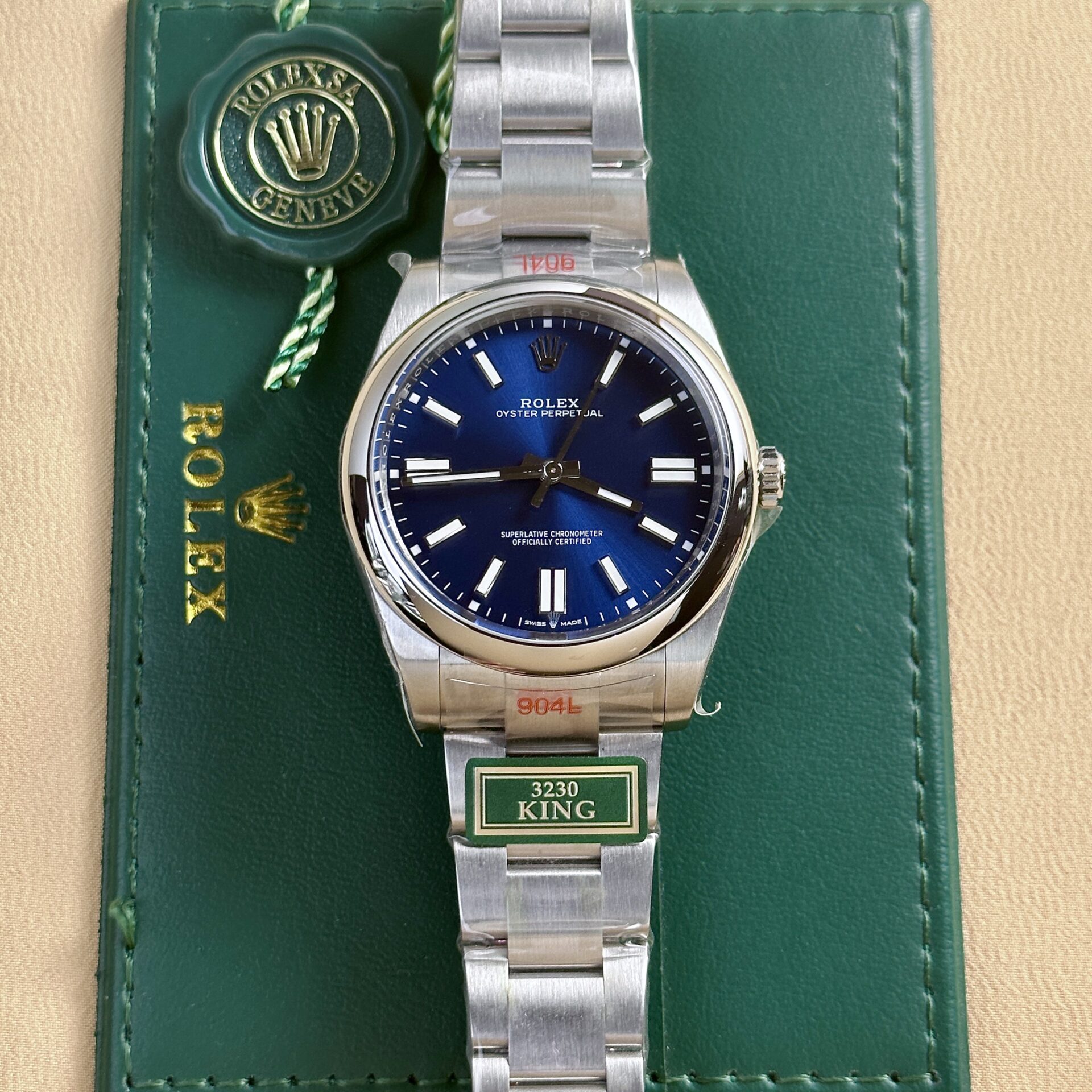 Rolex Oyster Perpetual 124300 Watch Blue Dial 41mm