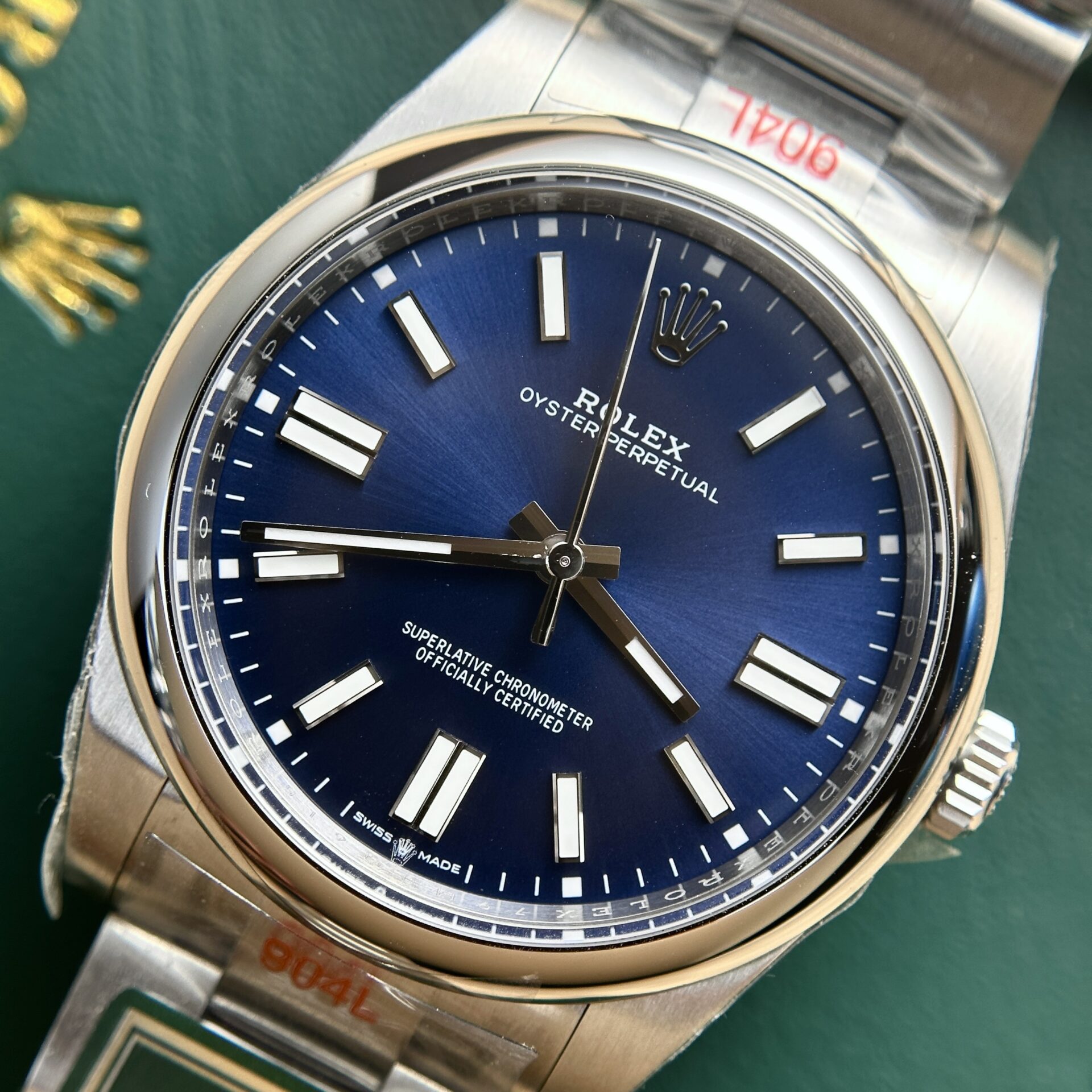 Rolex Oyster Perpetual 124300 Watch Blue Dial 41mm - Image 3