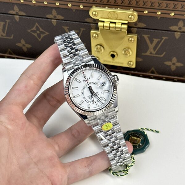 Rolex Watch Sky Dweller 326934 Dial White Strap Jubilee 42mm - Image 2