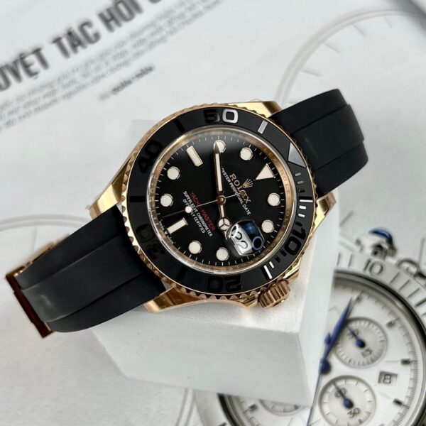 Rolex Yacht-Master 116655 Watch Rose Gold 40mm