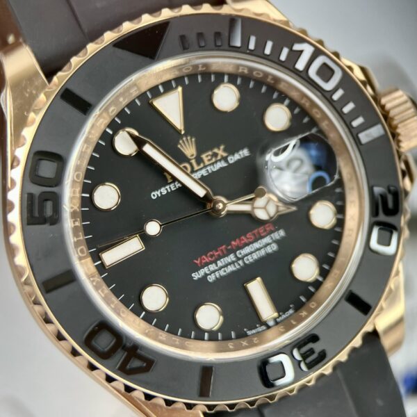 Rolex Yacht-Master 116655 Watch Rose Gold 40mm - Image 3