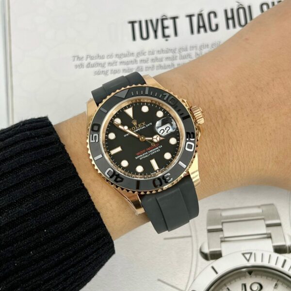 Rolex Yacht-Master 116655 Watch Rose Gold 40mm - Image 8