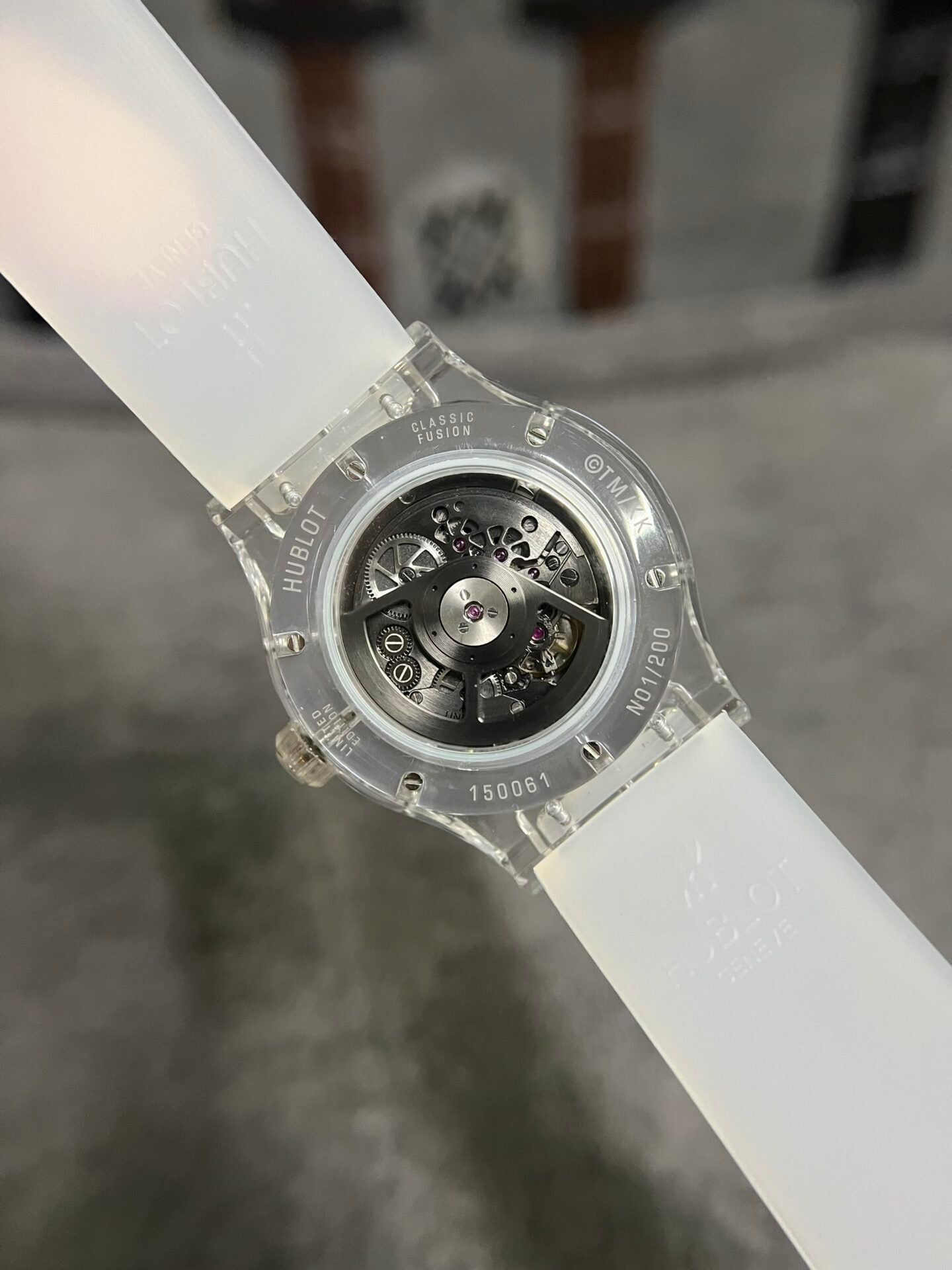 Hublot Watch Takashi Murakami Sapphire Rubber Strap 42mm - Image 7