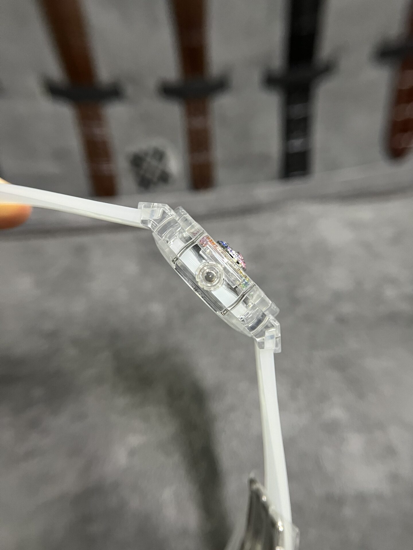 Hublot Watch Takashi Murakami Sapphire Rubber Strap 42mm - Image 6