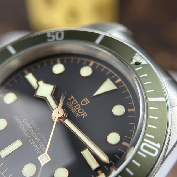 Tudor  Watch Black Bay Harrods M79230G Bezel Green  41mm - Image 5