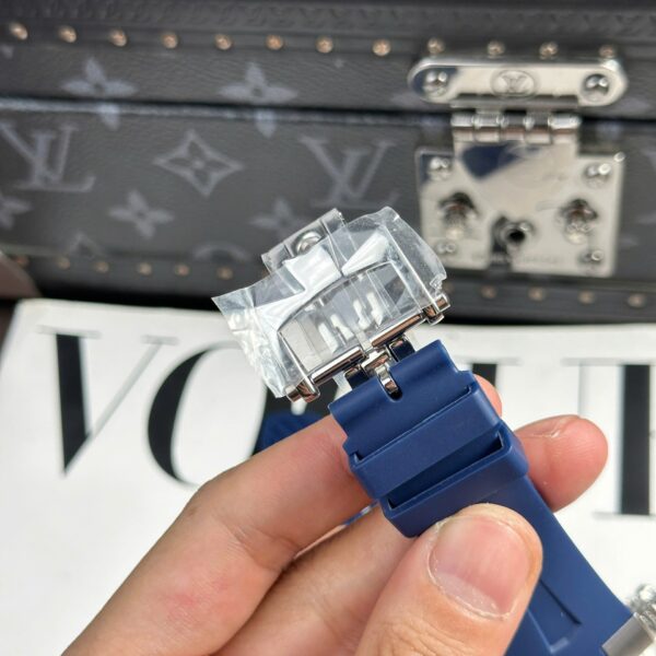 Vacheron Constantin Watch Overseas Dual Time 47450 Blue 42mm - Image 11