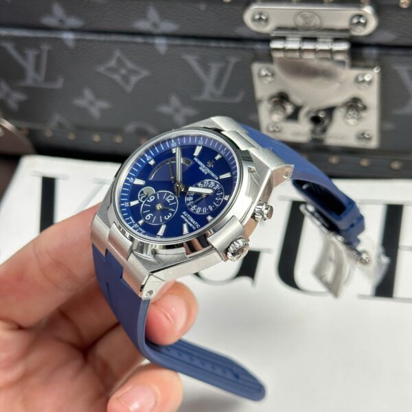 Vacheron Constantin Watch Overseas Dual Time 47450 Blue 42mm - Image 7