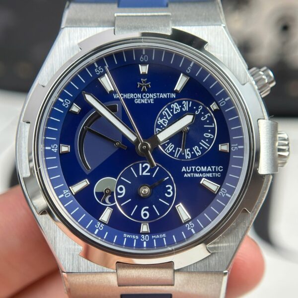 Vacheron Constantin Watch Overseas Dual Time 47450 Blue 42mm - Image 3