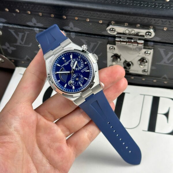 Vacheron Constantin Watch Overseas Dual Time 47450 Blue 42mm - Image 2