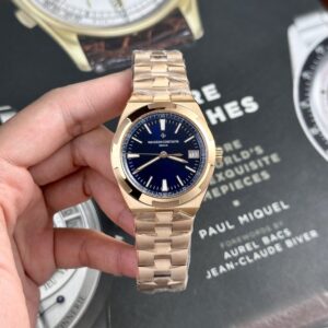 Vacheron Constantin Watch Overseas 4500V Rose Gold Blue Dial 41mm