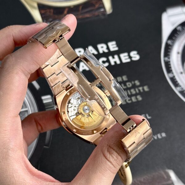Vacheron Constantin Watch Overseas 4500V Rose Gold Blue Dial 41mm - Image 8