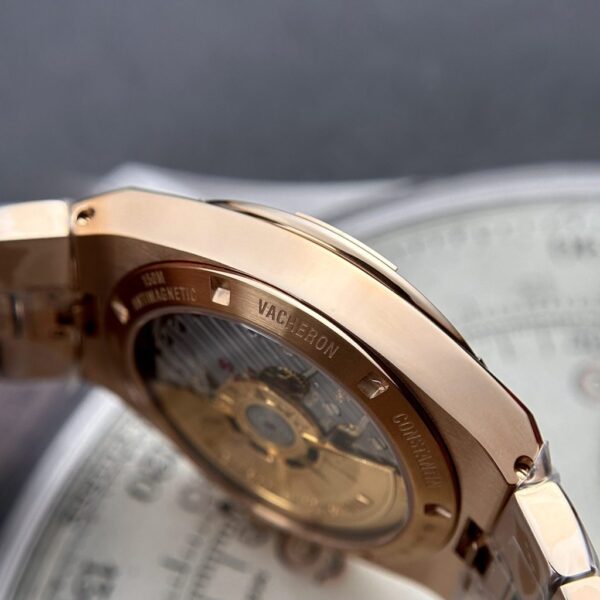 Vacheron Constantin Watch Overseas 4500V Rose Gold Blue Dial 41mm - Image 5