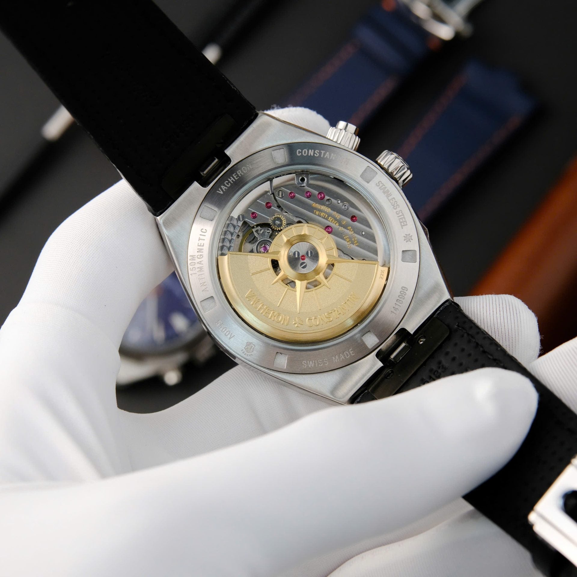 Vacheron Constantin Overseas Dual Time 7900V Watch Black Dial 41mm - Image 13