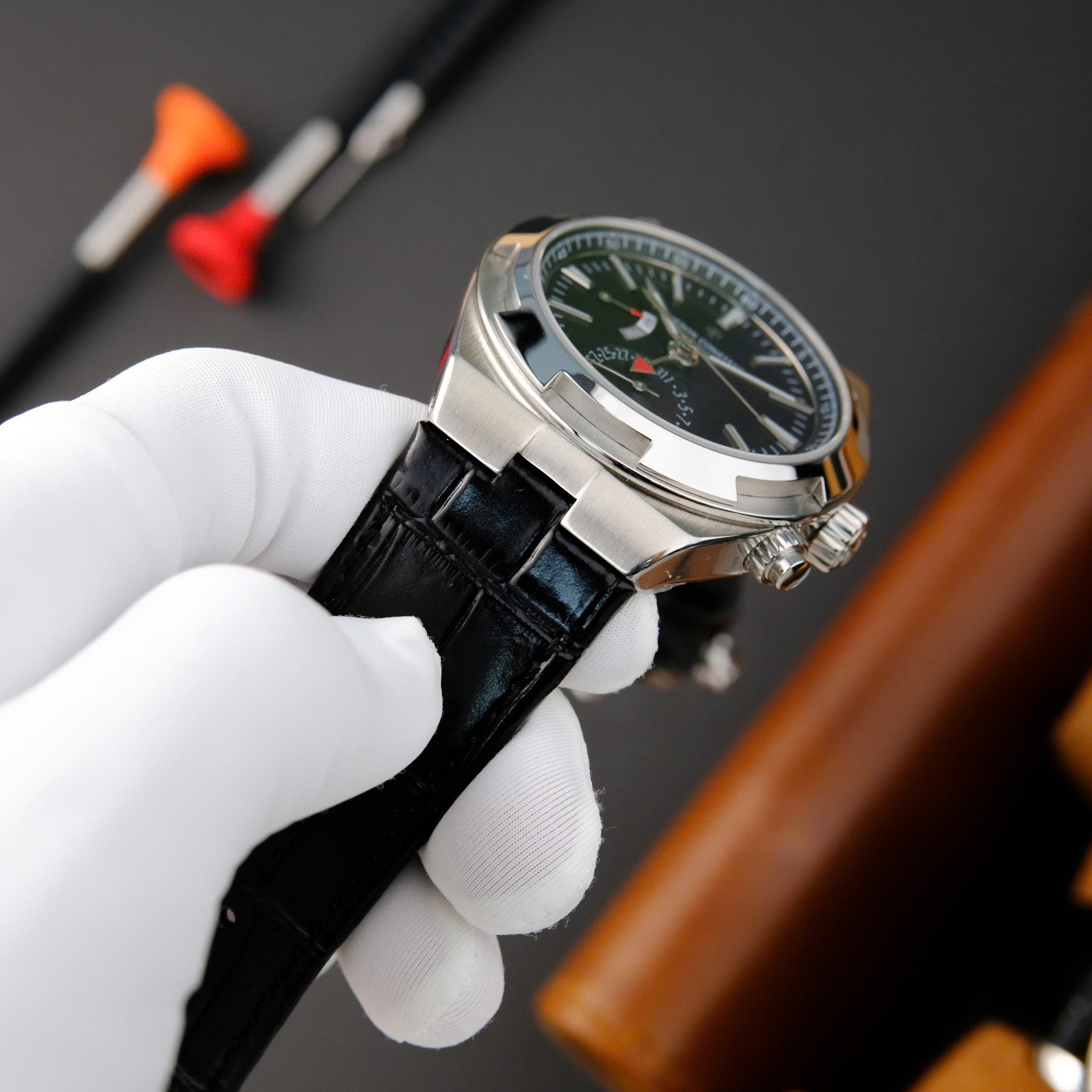 Vacheron Constantin Overseas Dual Time 7900V Watch Black Dial 41mm - Image 6