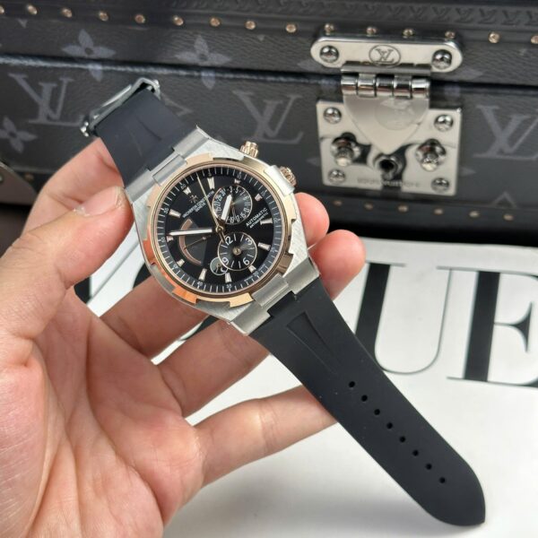 Vacheron Constantin Watch Overseas Dual Time 47450 Demi Rose Gold 42mm - Image 2