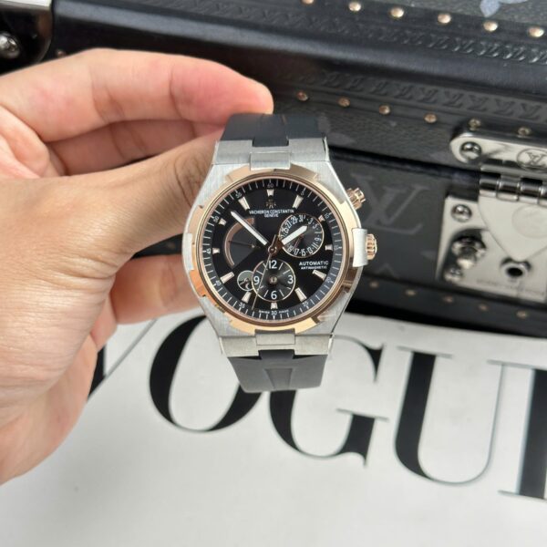 Vacheron Constantin Watch Overseas Dual Time 47450 Demi Rose Gold 42mm