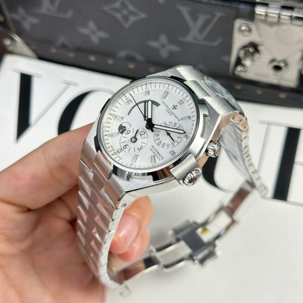 Vacheron Constantin Watch Overseas Dual Time 47450 White 42mm - Image 5