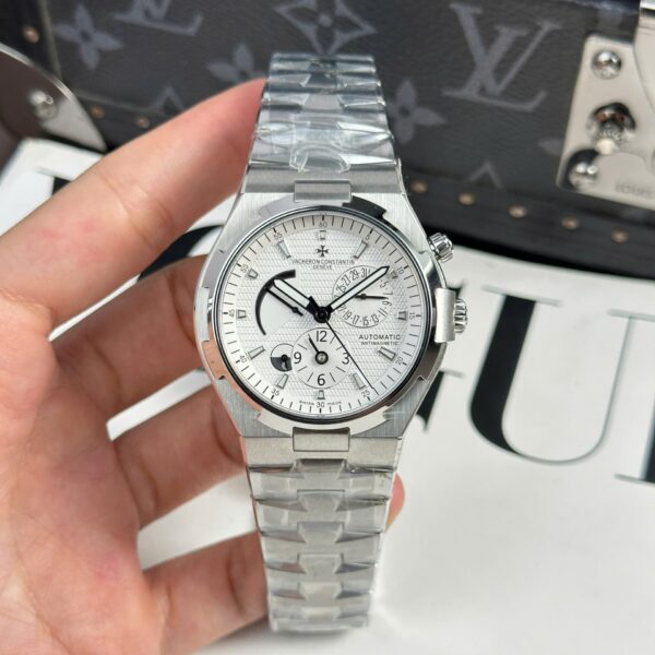 Vacheron Constantin Watch Overseas Dual Time 47450 White 42mm