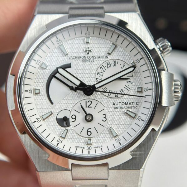 Vacheron Constantin Watch Overseas Dual Time 47450 White 42mm - Image 3