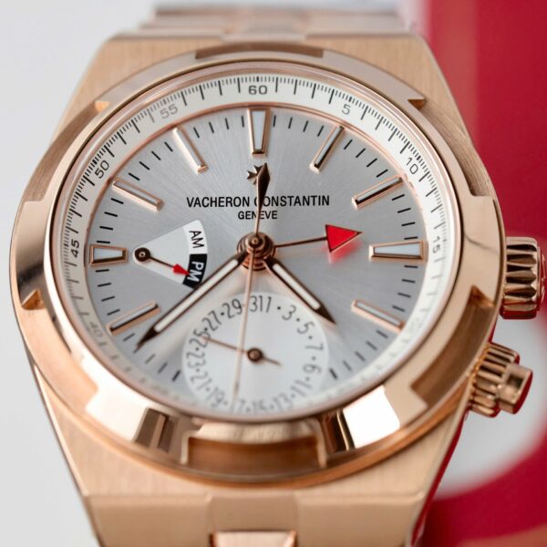 Vacheron Constantin Watch Dual Time 7920V White Dial 41mm - Image 4