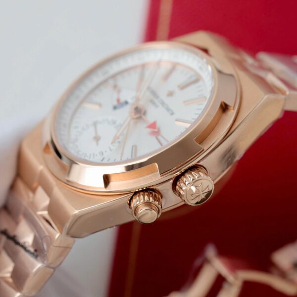 Vacheron Constantin Watch Dual Time 7920V White Dial 41mm - Image 6