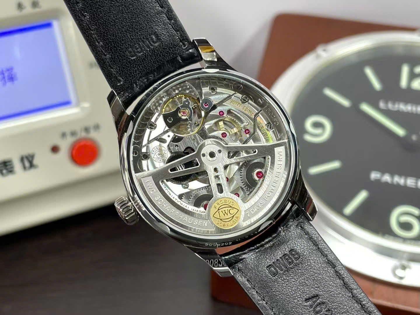 IWC Schaffhausen Watch Portugieser Automatic 5007 Blue Dial Men’s 42mm - Image 7