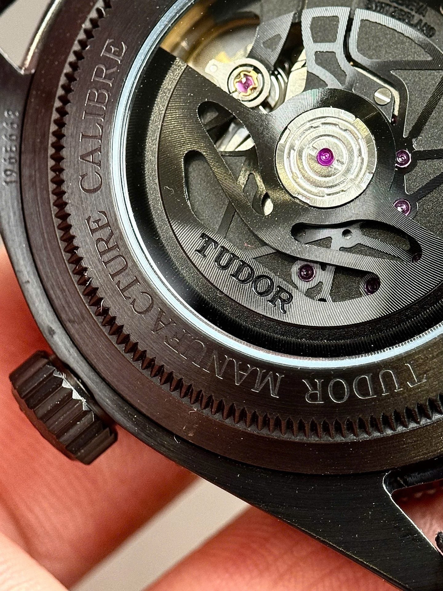 Tudor Black Bay Black Ceramic M79210CNU Watch Leather Strap 41mm - Image 9