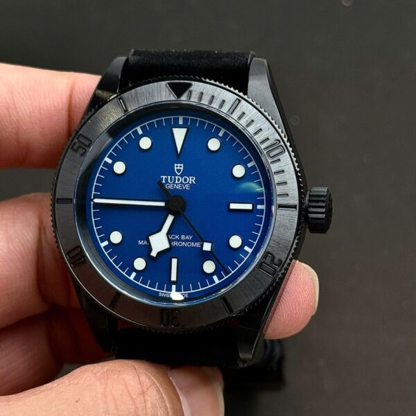 Tudor Black Bay Black Ceramic M79210CNU  Watch Blue Dial 41mm - Image 2