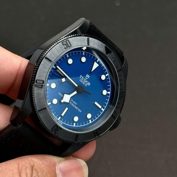 Tudor Black Bay Black Ceramic M79210CNU  Watch Blue Dial 41mm - Image 3