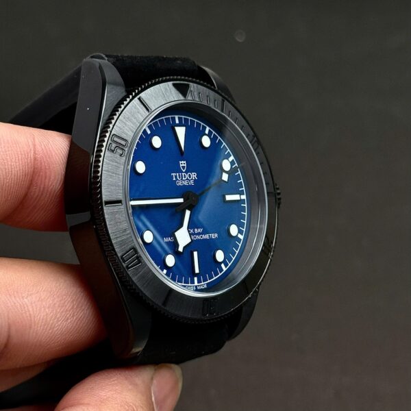 Tudor Black Bay Black Ceramic M79210CNU  Watch Blue Dial 41mm - Image 4