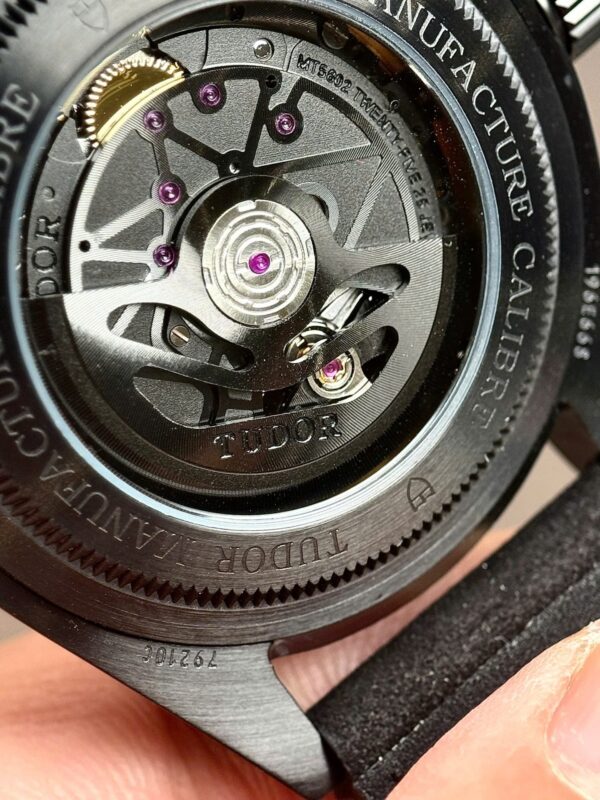 Tudor Black Bay Black Ceramic M79210CNU  Watch Blue Dial 41mm - Image 8