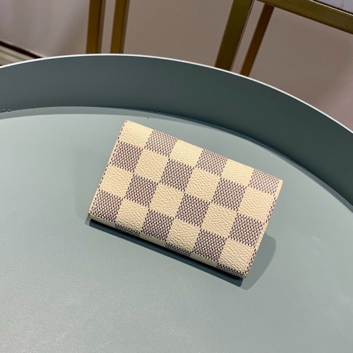 Louis Vuitton 6 Key Holder Damier 10cm Cream - Image 5