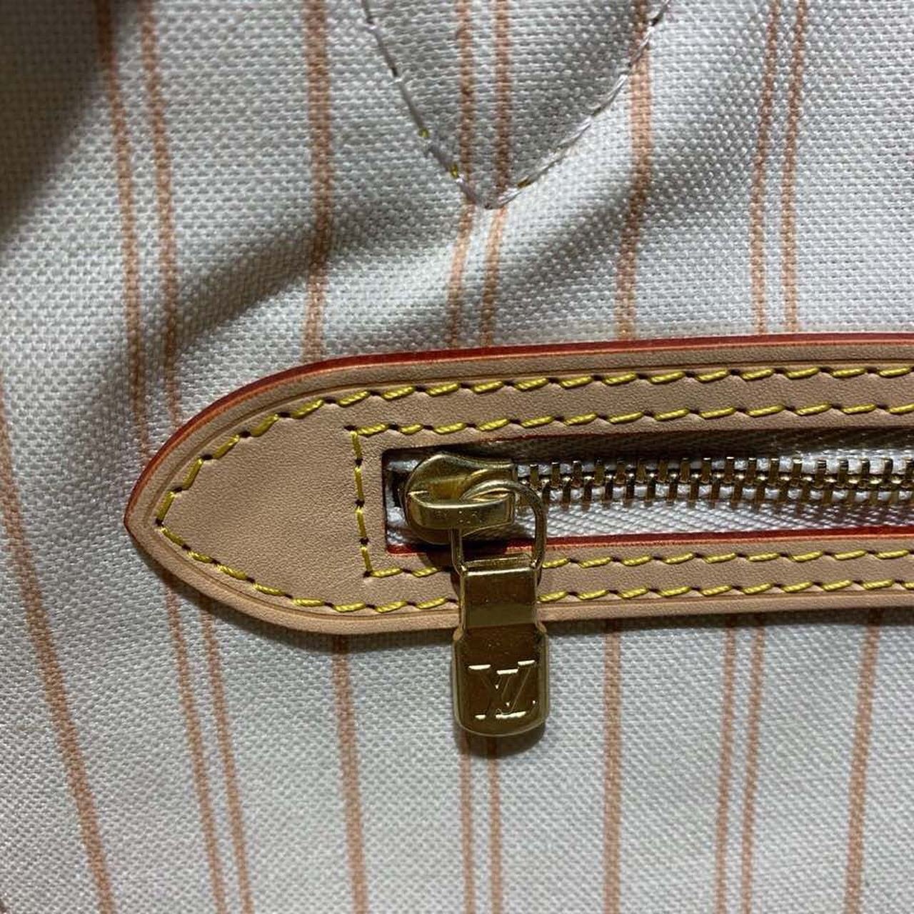 Louis Vuitton Neverfull GM Bag 40cm Damier Azur Canvas Fall/Winter Collection N41360, Beige - Image 8