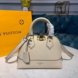Louis Vuitton Neo Alma BB Bag 25cm Monogram Empreinte Canvas Spring/Summer Collection M44829, Creme