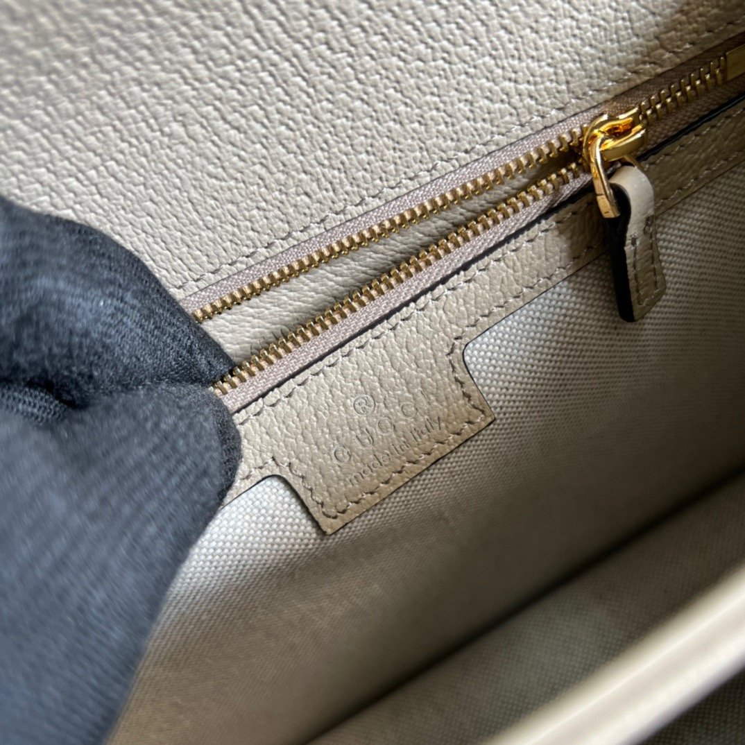 Gucci Ophidia Small GG Top Handle Bag Beige For Women, Women's Bags 9.8in/25cm - Image 8