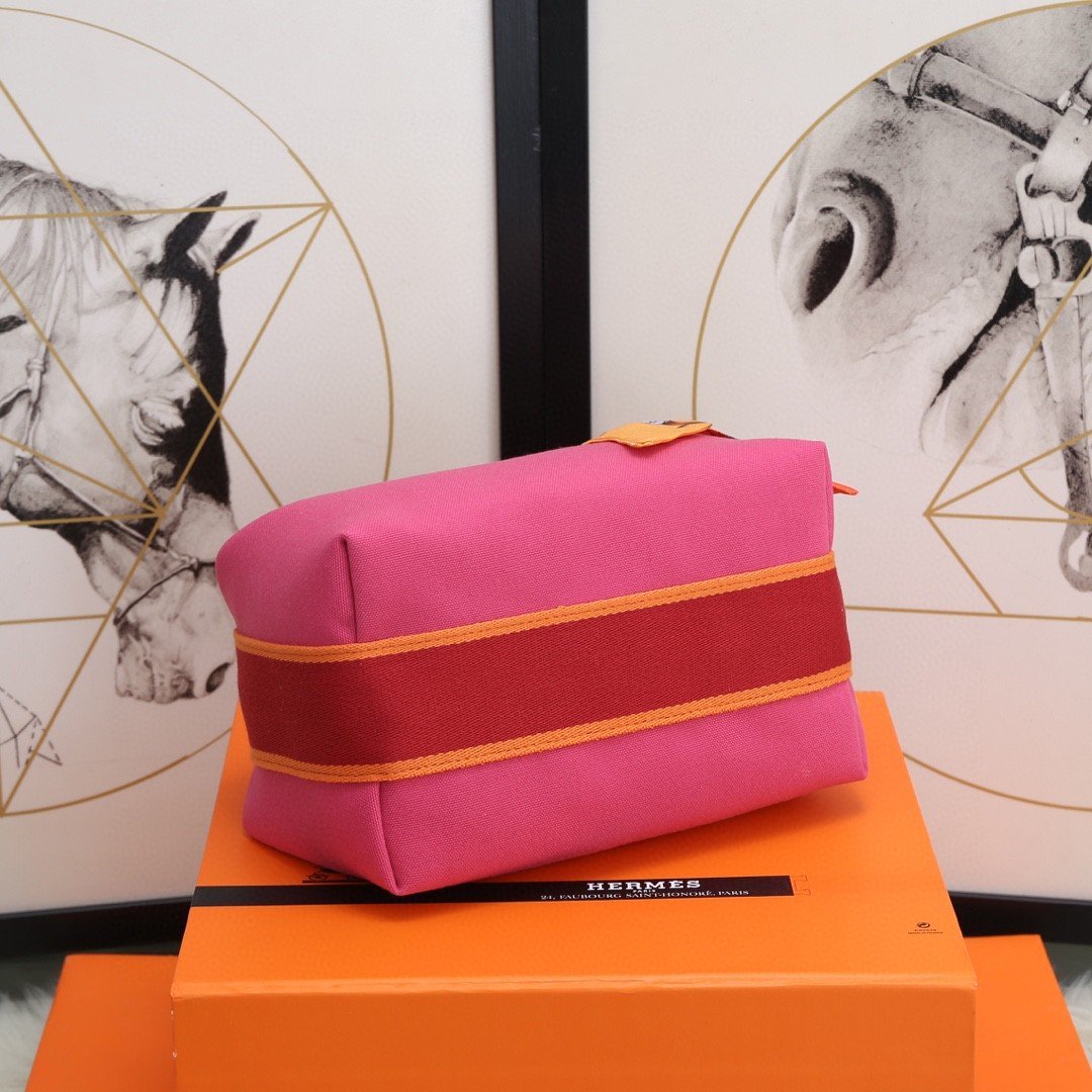 Hermes Bride A Brac Case Pink Bag For Women, Women’s Handbags, Shoulder Bags 9.8in/25cm - Image 6