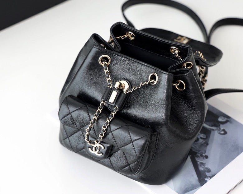 Chanel Backpack 18cm Black - Image 7