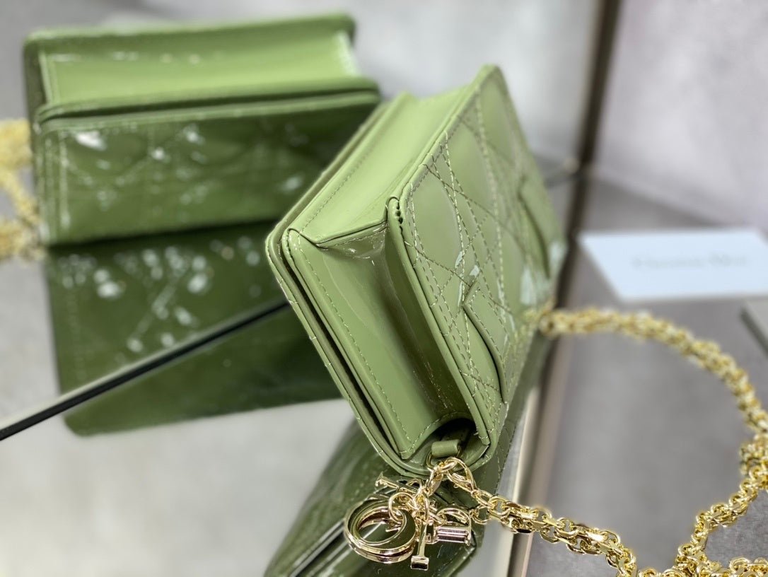 Christian Dior Green Crossbody Bag 14cm - Image 2