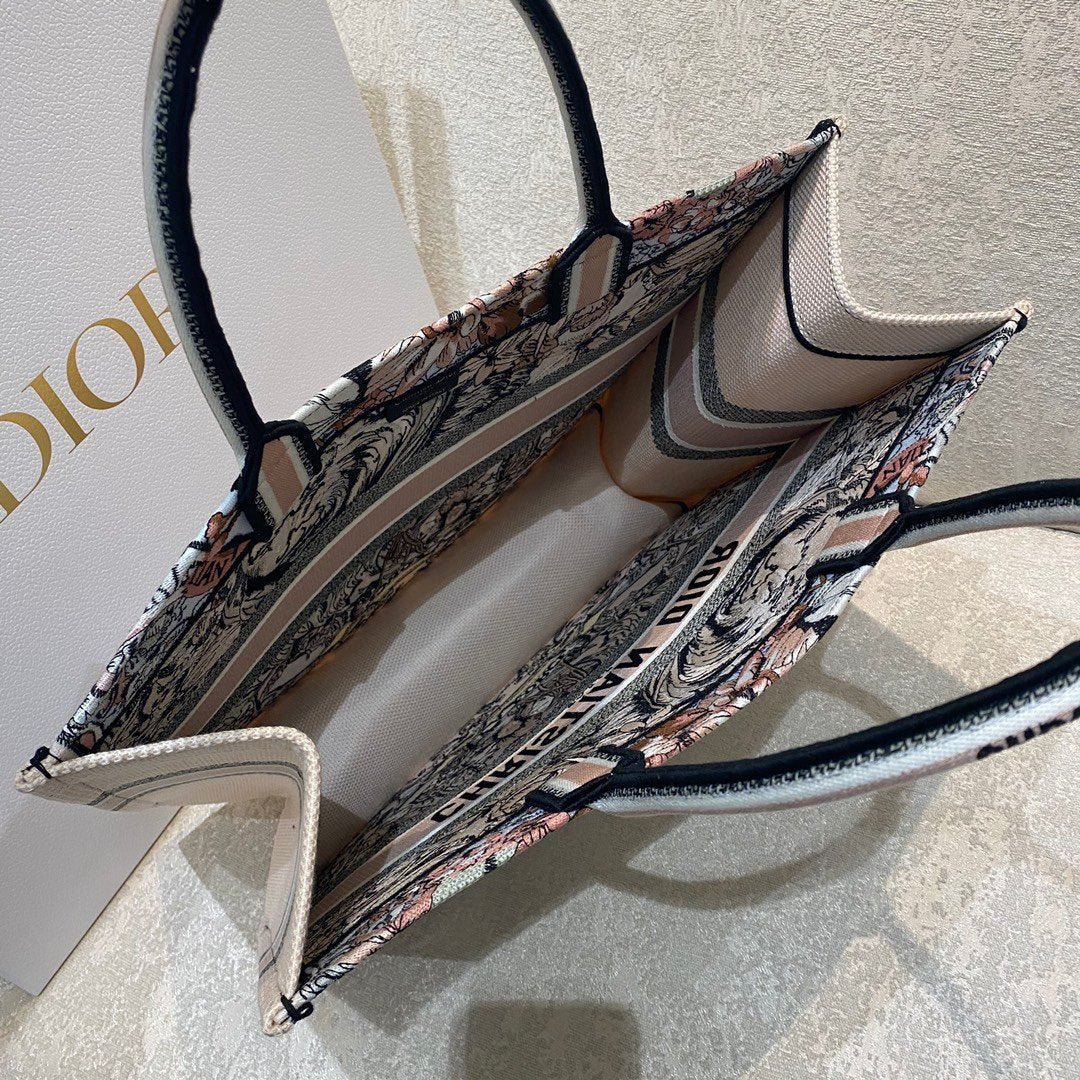 Christina Dior Book Tote Bag 42cm Muticolor - Image 2