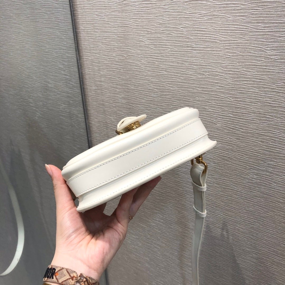 Christian Dior White Mini Crossbody Bag 18cm - Image 5