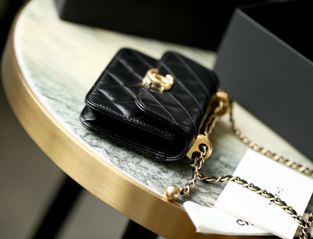 CO-CO Chanel Small Flap Wallet On Chain 10cm - Image 5