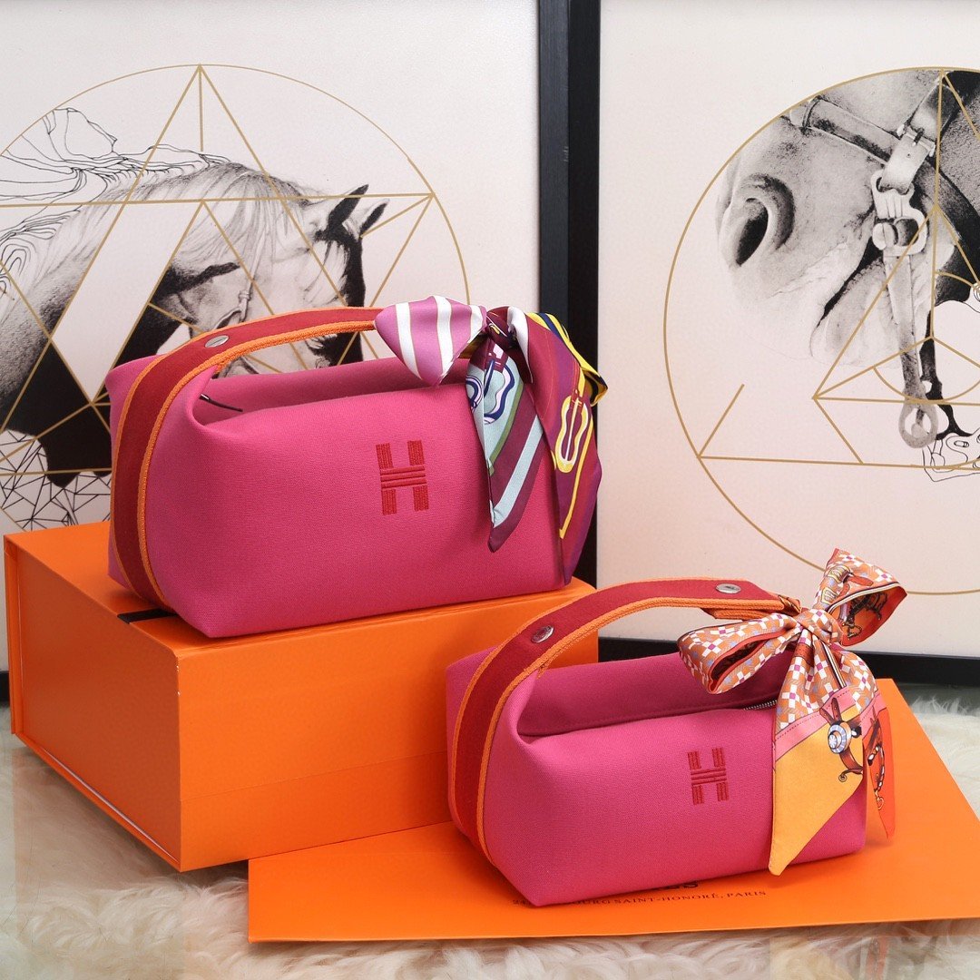 Hermes Bride A Brac Case Pink Bag For Women, Women’s Handbags, Shoulder Bags 9.8in/25cm - Image 5